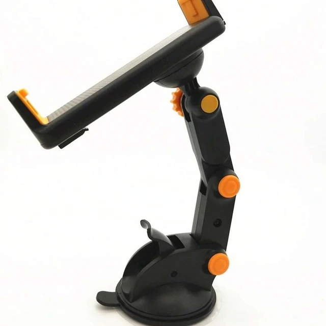 Alt view image 5 of 6 - Bks Long Arm 360 Rotating Windshield Car Phone Holder Strong Suction Cup Anti-Slip Clamp Universal Dashboard Mount For Smartphone GPS Navigation