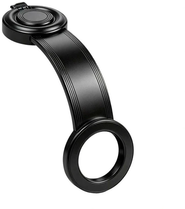 Main image of Bks Magnetic Car Phone Holder Flexible Aluminum Arm Dashboard Windshield Mount 360 Rotation Compatible iPhone 17 Air 16 15 14 13 12 Series All Phones