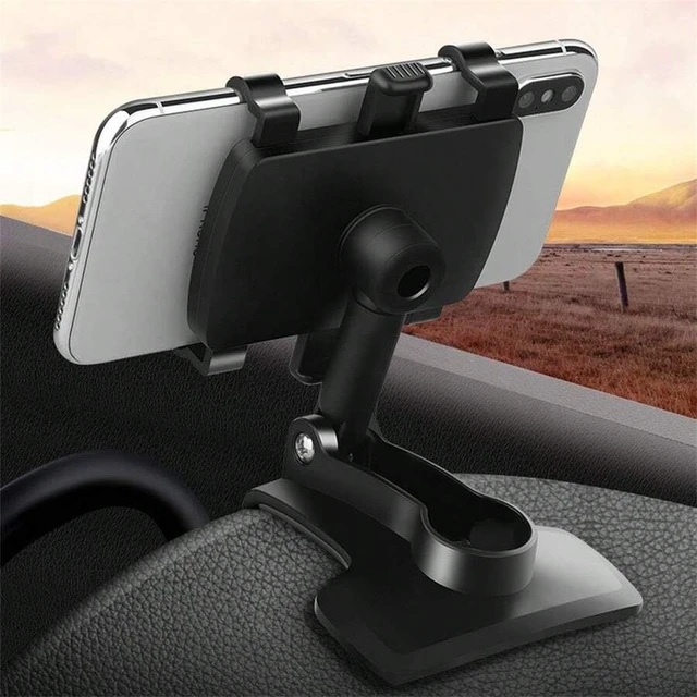 Alt view image 4 of 7 - Bks Car Phone Holder 360 Rotating Dashboard Mount Compatible Apple 4 to 7 Inch Smartphones