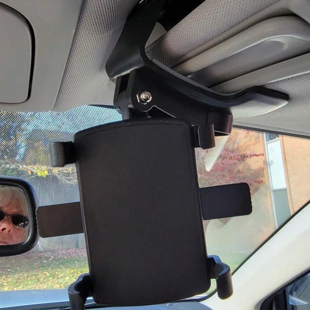 Alt view image 5 of 7 - Bks Car Phone Holder 360 Rotating Dashboard Mount Compatible Apple 4 to 7 Inch Smartphones