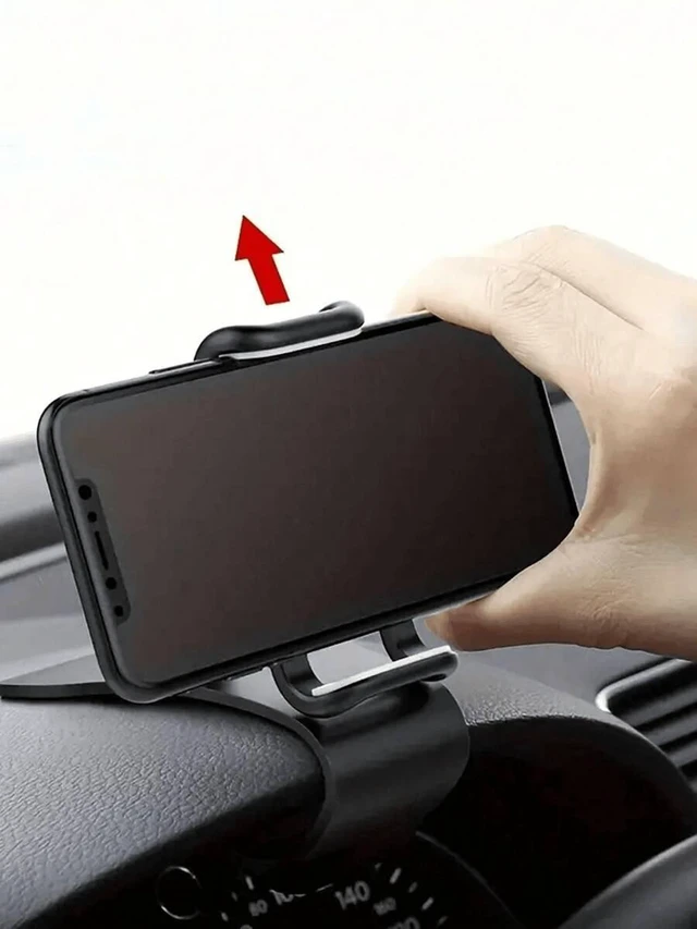 Alt view image 2 of 7 - Bks 360 Rotating Car Phone Holder Dashboard Mount Universal Clip GPS Navigation Support Adjustable Multi-Function