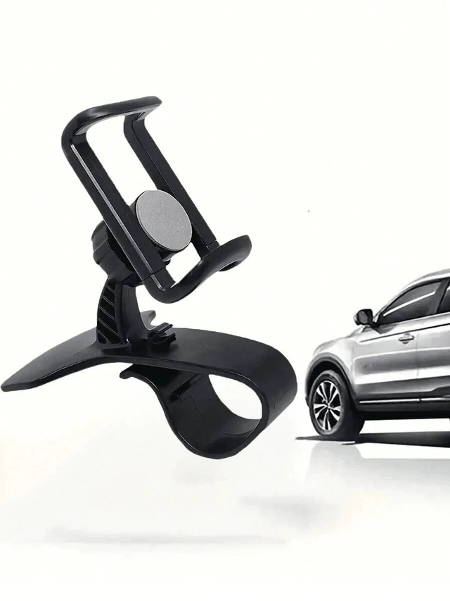 Alt view image 5 of 7 - Bks 360 Rotating Car Phone Holder Dashboard Mount Universal Clip GPS Navigation Support Adjustable Multi-Function