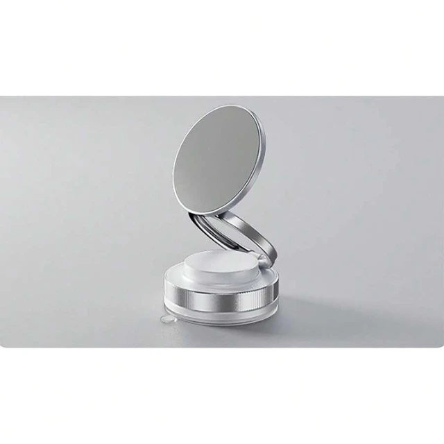 Alt view image 6 of 7 - Bks Magnetic Car Phone Holder for Hyundai Tucson HEV, Vacuum Suction Foldable Cradle, White
