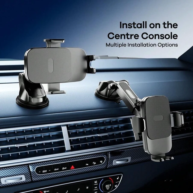 Alt view image 4 of 7 - Bks Universal Car Phone Holder Dashboard Mount Adjustable Multi-Angle Fits 4-7 Inch Phones Compatible With IPhone And Android
