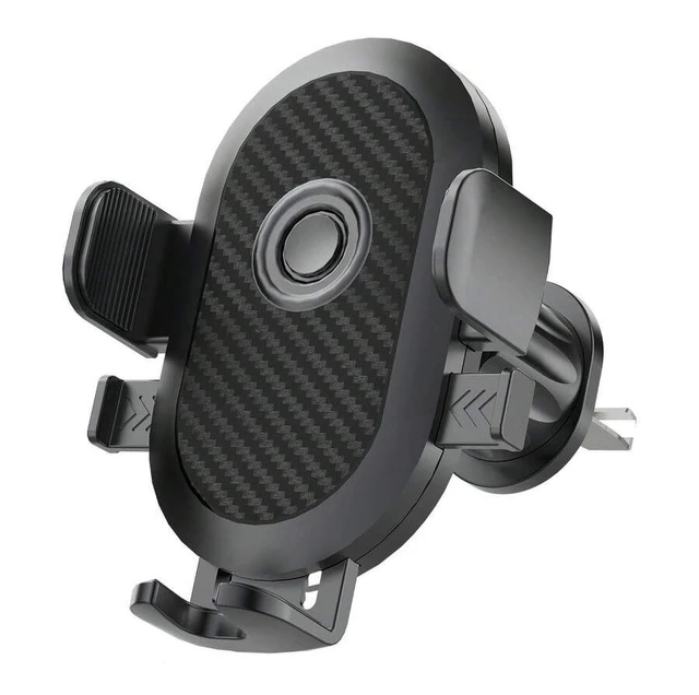 Main image of Bks Suction Cup Car Phone Holder Dashboard Mount One-Click Lock 360 Rotation Adjustable Non-Blocking View Fits 4 to 7 Inch Phones