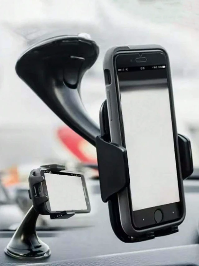 Alt view image 6 of 7 - Bks Universal Car Phone Holder Adjustable Vertical Horizontal High Stability Strong Adhesion Mount