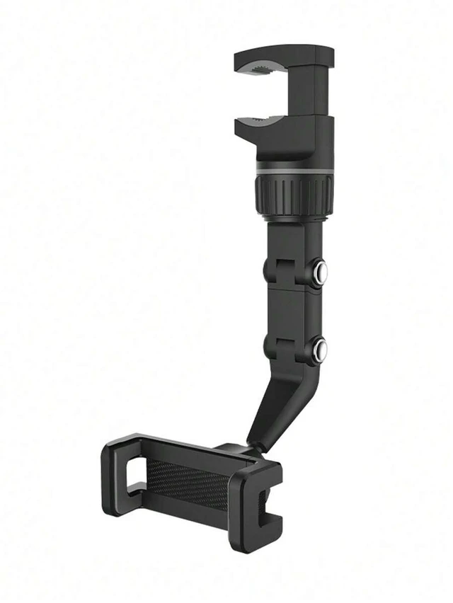 Alt view image 5 of 6 - Bks Rearview Mirror Car Phone Holder Non-Blocking Backseat Stand for iPhone Android Convenient