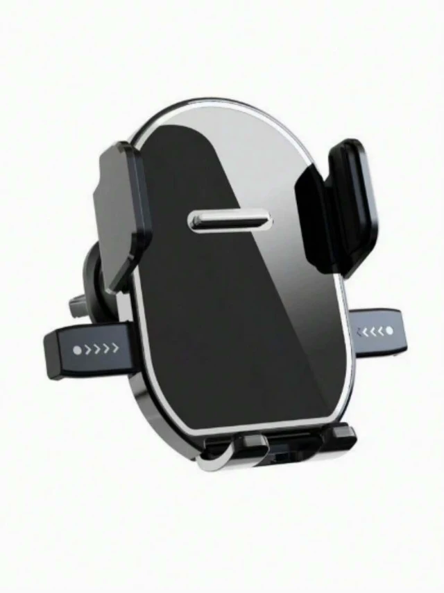 Alt view image 5 of 7 - Bks Universal Car Phone Holder Vent Mount Strong ABS Plastic One Hand Operation 360 Degree Rotatable Adjustable Dashboard Windshield