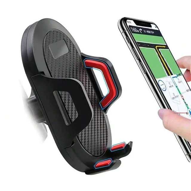Alt view image 7 of 7 - Bks Car Phone Holder Suction Cup Mount Quick Release Adjustable Navigation Stand for All Smartphones
