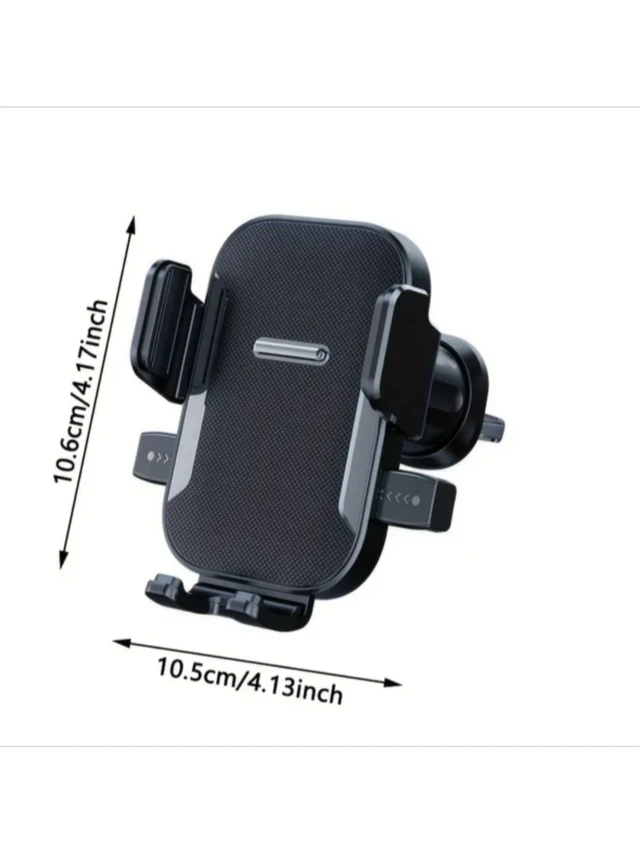 Alt view image 2 of 7 - Bks Car Phone Holder Universal Air Vent Mount 360 Rotation Anti-Shake Stable for Most Vehicles