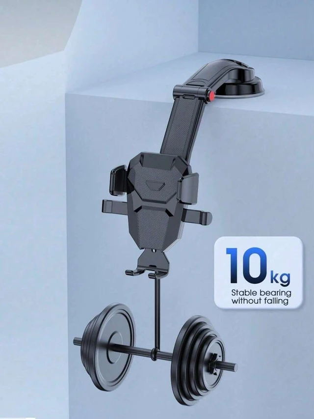 Alt view image 7 of 7 - Bks Universal Car Phone Holder Multi-Function Dashboard Mount Navigation Stand pc