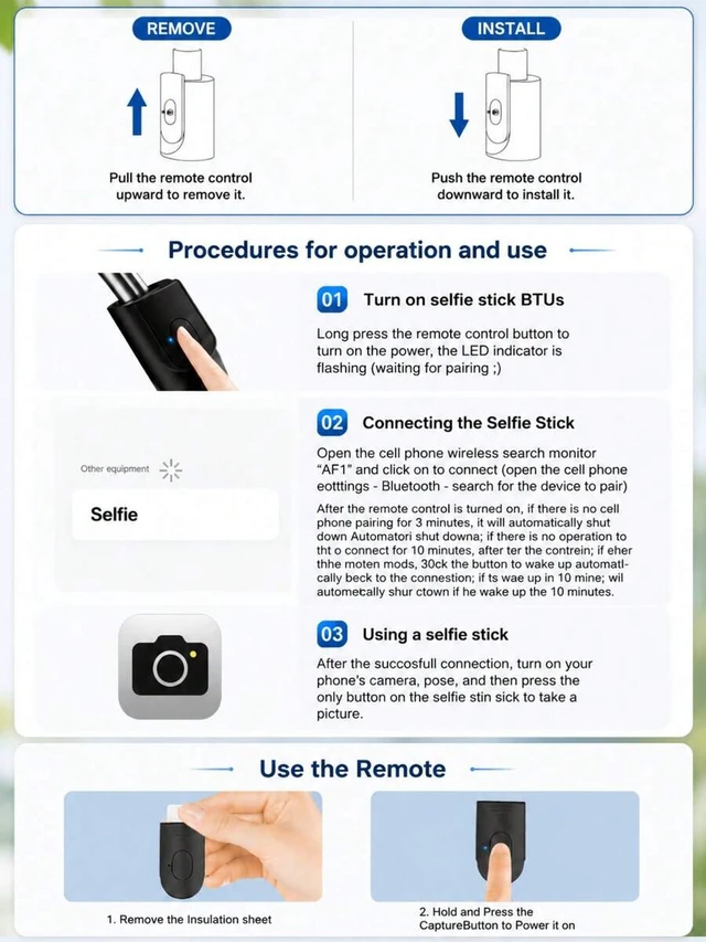 Alt view image 5 of 7 - Bks Bluetooth Selfie Stick Tripod With Remote Control And Fill Light, Phone Holder Live Streaming Tripod, Universal Photography Travel Selfie Gadget