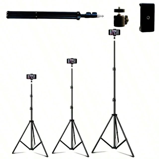 Main image of Bks Projector Stand Floor Tripod Foldable Height Adjustable Universal Mobile Phone Live Streaming Selfie Stick Shooting