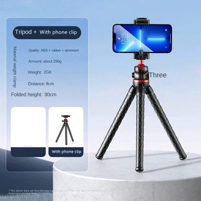 Main image of Bks Wireless Selfie Stick Phone Holder Tripod with Gimbal for Outdoor Live Streaming Camera