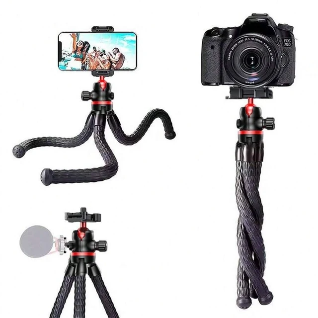 Alt view image 2 of 7 - Bks Wireless Selfie Stick Phone Holder Tripod with Gimbal for Outdoor Live Streaming Camera