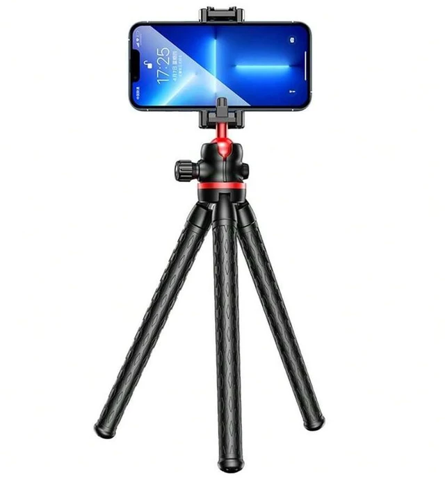 Alt view image 6 of 7 - Bks Wireless Selfie Stick Phone Holder Tripod with Gimbal for Outdoor Live Streaming Camera