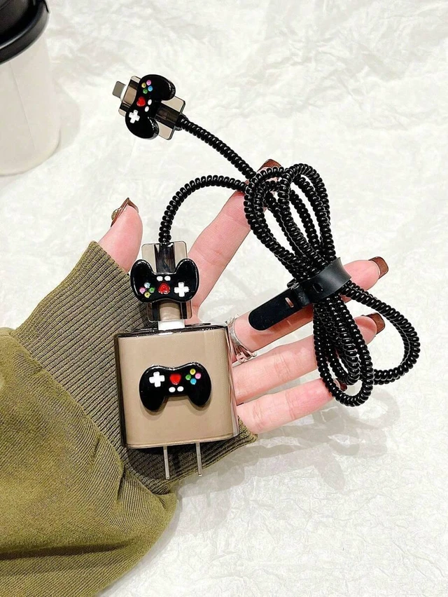 Alt view image 4 of 7 - Bks Cable Organizer Winder Protector For 20W Fast Charging Apple Phone Cable, Anti-Bending Charger