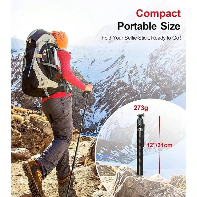 Alt view image 4 of 7 - Bks Selfie Stick Phone Tripod With Remote And LED Fill Lights - 70 Inch Heigh Cell Phone Holder For Travel, Vlogging, Live Streaming Video And Photos, Phone Stand Compatible With IPhone And Android
