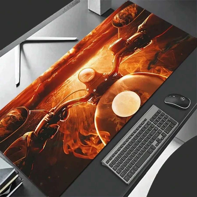 Alt view image 5 of 7 - Bks Large Gaming Mouse Pad Desk Mat Anti-Slip Rubber Surface Waterproof for Laptop LOL Larger