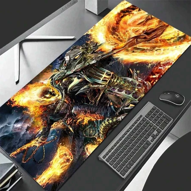 Alt view image 6 of 7 - Bks Large Gaming Mouse Pad Desk Mat Anti-Slip Rubber Surface Waterproof for Laptop LOL Larger
