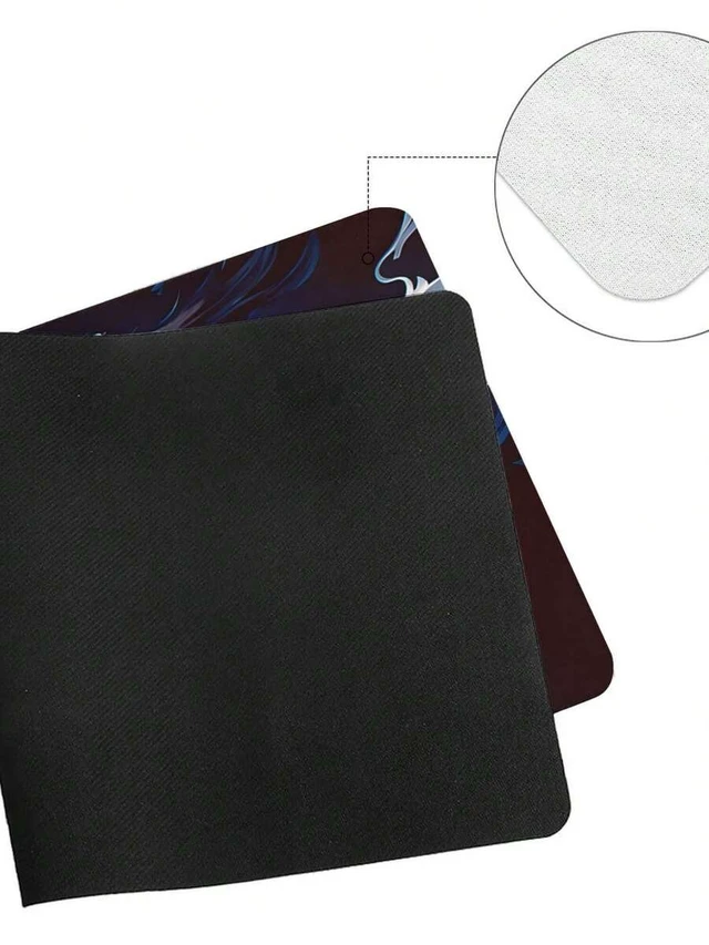 Alt view image 4 of 5 - Bks Large Extended Gaming Mouse Pad, Non-Slip Rubber Base, Anti-Fray Stitched Edges, Ultra-Fine Surface for PC Streamers