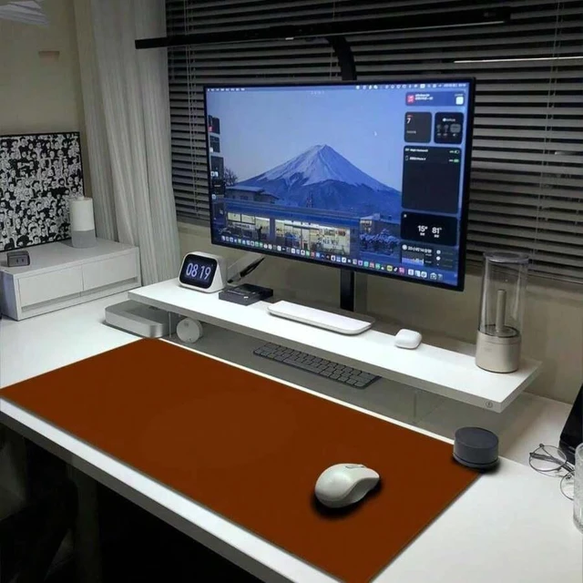 Alt view image 2 of 6 - Bks Extended Large Gaming Mouse Pad XL Desk Mat 31.5 X 11.8 Inch Stitched Edges Smooth Surface For Home Office