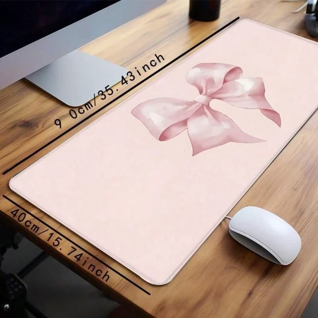 Alt view image 7 of 7 - Bks Multicolor Gaming Mouse Pad, Large Rectangle Desk Mat, Non-Slip Rubber Base Stitched Edge Keyboard Mat for Home Office