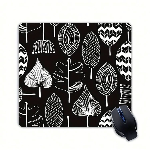Alt view image 5 of 7 - Bks 1Pc Line Umbrella-Shaped Rubber Mouse Pad, Rectangular Non-Slip Mini Gaming Mat For Computer And Office Use, Portable Desktop Mouse Pad With Special Anti-Slip Function
