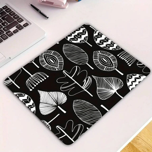 Alt view image 7 of 7 - Bks 1Pc Line Umbrella-Shaped Rubber Mouse Pad, Rectangular Non-Slip Mini Gaming Mat For Computer And Office Use, Portable Desktop Mouse Pad With Special Anti-Slip Function