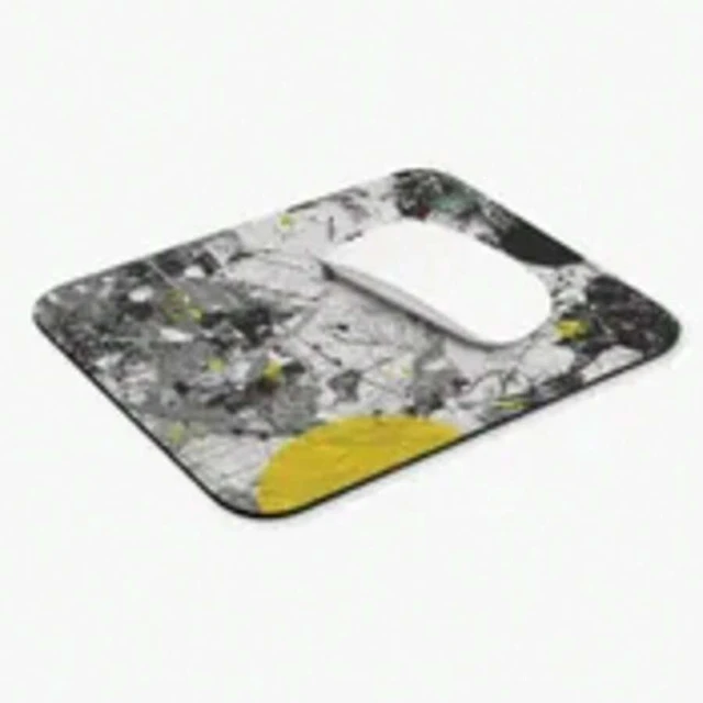 Alt view image 6 of 7 - Bks Rectangular Mouse Pad 9.84x11.81in Polyester Desk Mat Non Slip Gaming Office Gift Chaotic