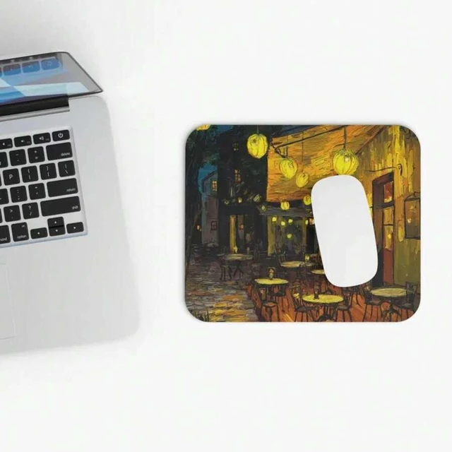 Main image of Bks Mouse Pad 9.84x11.81in Polyester Fabric Rubber Base Non-Slip Desk Mat for Office Gaming