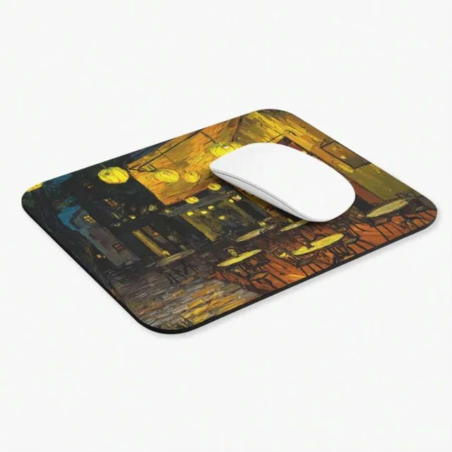 Alt view image 3 of 7 - Bks Mouse Pad 9.84x11.81in Polyester Fabric Rubber Base Non-Slip Desk Mat for Office Gaming