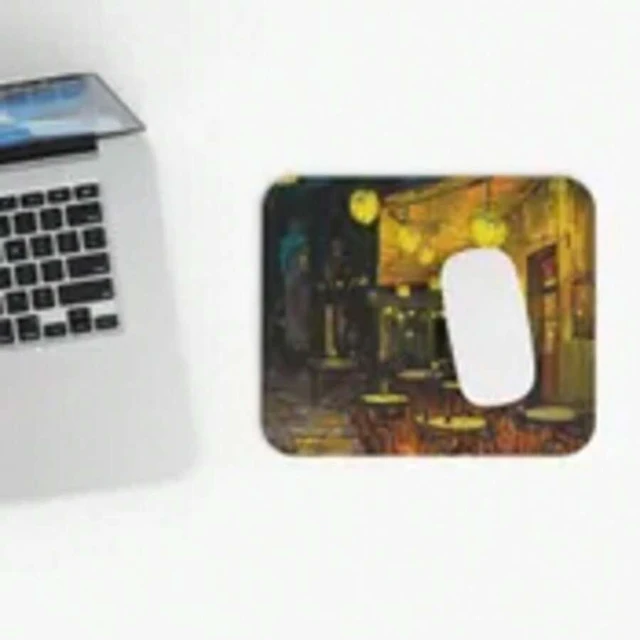 Alt view image 5 of 7 - Bks Mouse Pad 9.84x11.81in Polyester Fabric Rubber Base Non-Slip Desk Mat for Office Gaming