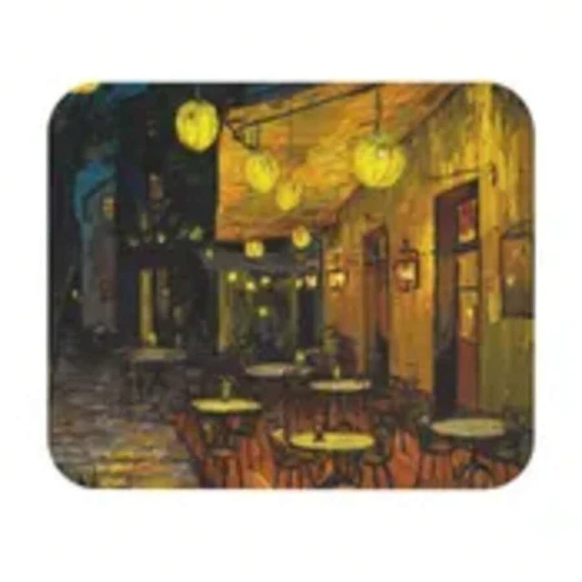 Alt view image 7 of 7 - Bks Mouse Pad 9.84x11.81in Polyester Fabric Rubber Base Non-Slip Desk Mat for Office Gaming