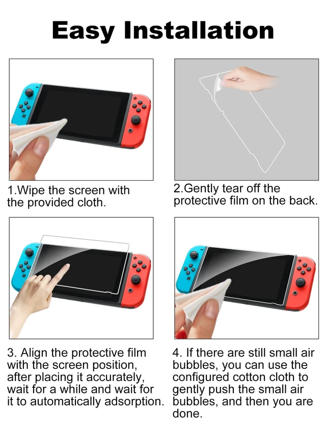 Alt view image 7 of 7 - Bks 3-Pack Tempered Glass Screen Protector Minimalist Practical Design pcs