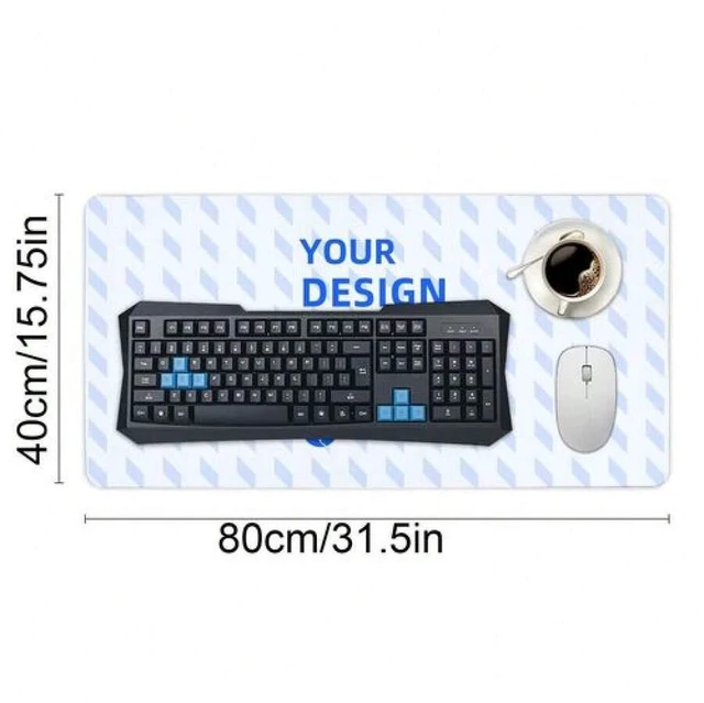 Alt view image 3 of 6 - Bks Large Desk Mat Japanese Art Gaming Mousepad RGB LED Extended Keyboard Pad Option Deskmat