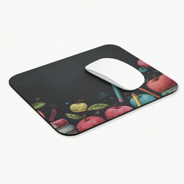 Alt view image 3 of 7 - Bks 30x25cm Chalk Doodle Classroom Mouse Pad Desk Mat for Office School Gaming Accessories
