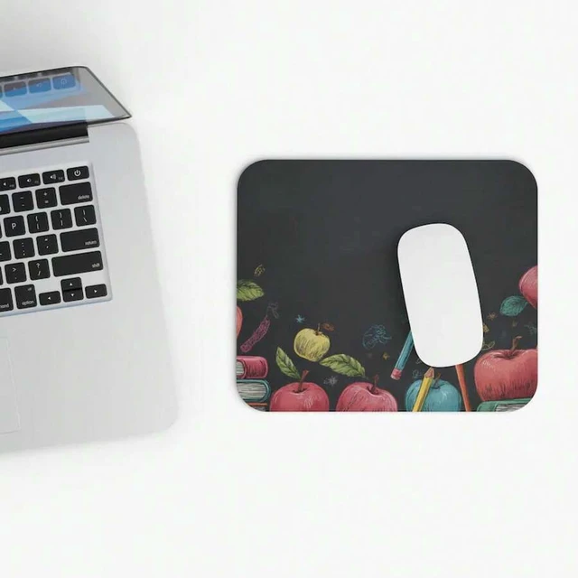 Alt view image 2 of 7 - Bks 30x25cm Chalk Doodle Classroom Mouse Pad Desk Mat for Office School Gaming Accessories