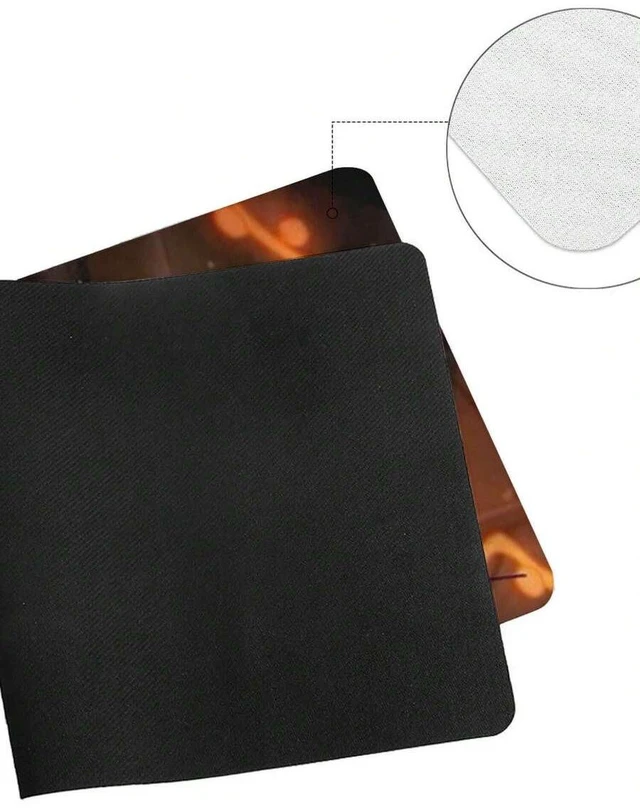 Alt view image 4 of 5 - Bks Non-Slip Hollow Knight Graffiti Mouse Pad 3mm Thick Rubber Base Mat For PC Gaming Desktops
