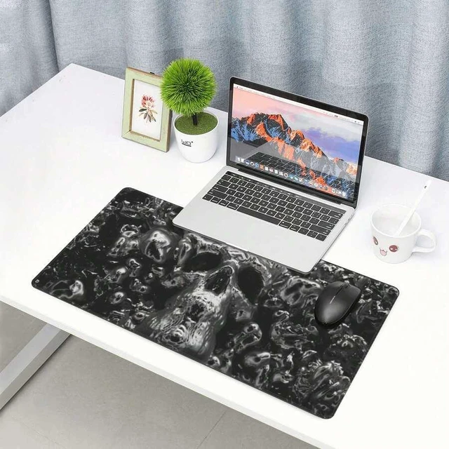 Main image of Bks Large Mouse Pad Aesthetic Design Art Desk Mat Office Accessories With Stitched Edge Non-Slip Rubber Base Keyboard Pad 31.5x12 Inch E-Sports Gaming