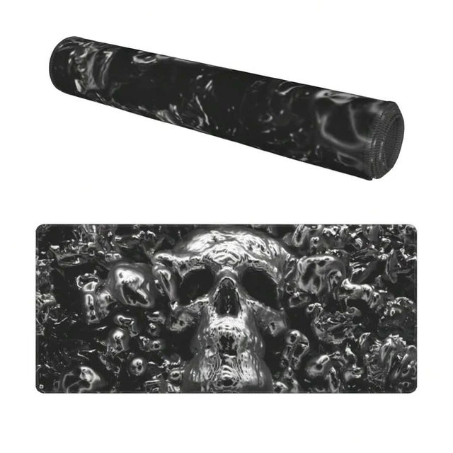 Alt view image 2 of 7 - Bks Large Mouse Pad Aesthetic Design Art Desk Mat Office Accessories With Stitched Edge Non-Slip Rubber Base Keyboard Pad 31.5x12 Inch E-Sports Gaming