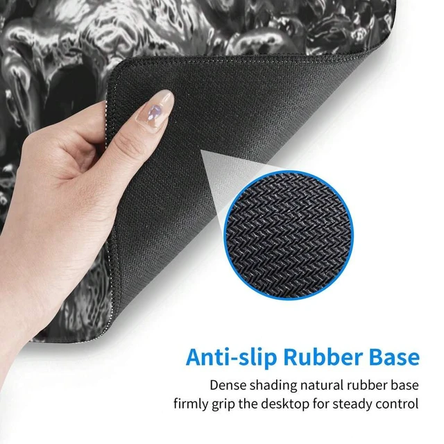 Alt view image 5 of 7 - Bks Large Mouse Pad Aesthetic Design Art Desk Mat Office Accessories With Stitched Edge Non-Slip Rubber Base Keyboard Pad 31.5x12 Inch E-Sports Gaming