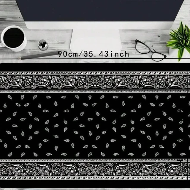 Alt view image 4 of 4 - Bks Multicolor Gaming Mouse Pad 60cm x 35cm Non-Slip Rubber Base Stitched Edge Desk Mat for Laptop Desktop Office