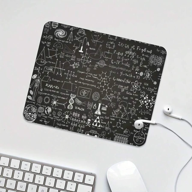Alt view image 7 of 7 - Bks Rectangular Mouse Pad Non-Slip Rubber Base Gaming Desktop Laptop Office Home Printed pc