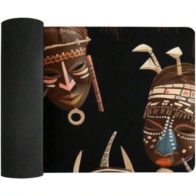 Alt view image 4 of 7 - Bks Large Gaming Mouse Pad 12x24 Inch Non-Slip Rubber Desk Mat for Office Home Desktop Foldable