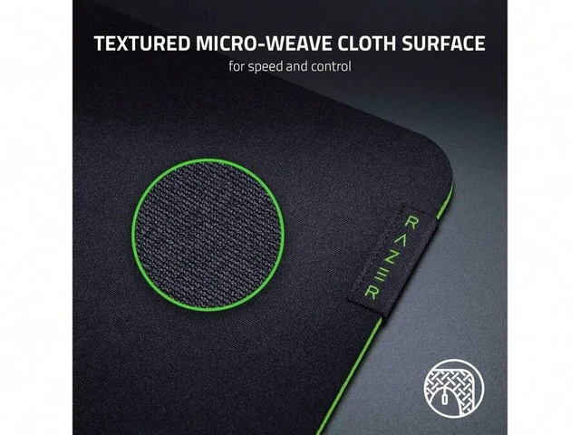 Alt view image 2 of 5 - Bks Gaming Mouse Pad Medium Size Thick High-Density Foam Non-Slip Rubber Base for Speed and Control