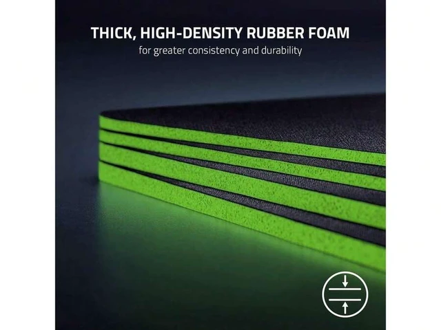 Alt view image 3 of 5 - Bks Gaming Mouse Pad Medium Size Thick High-Density Foam Non-Slip Rubber Base for Speed and Control