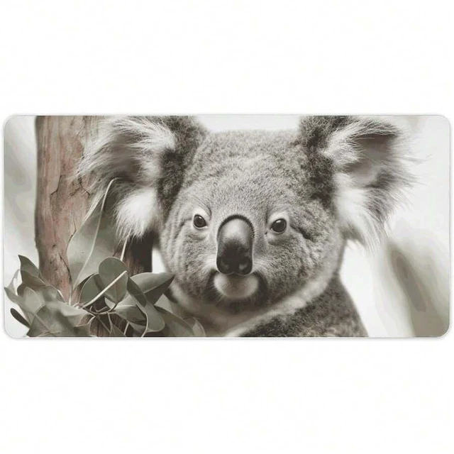 Main image of Bks Large Waterproof Desk Pad Mouse Mat Non-Slip Rubber Surface 12x24 Inch for Office Gaming Laptop Keyboard