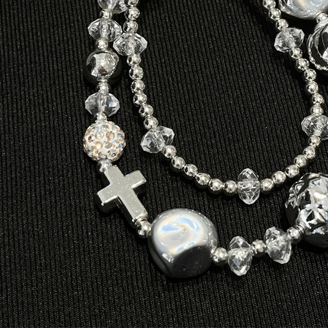 Alt view image 6 of 7 - Bks Fashion Rhinestone Beaded Lanyard Wrist Strap for Mobile Phone Case Decoration Creative Spring Gift Accessory