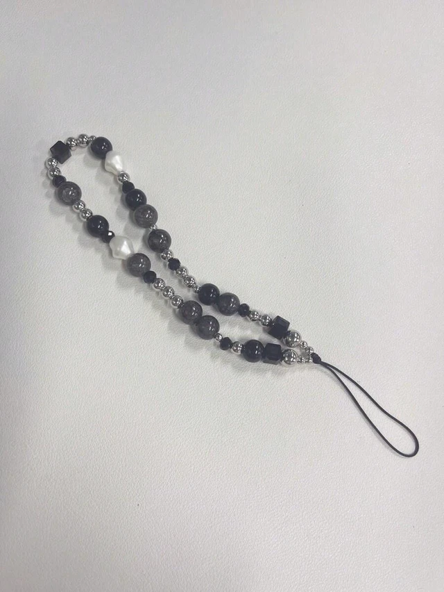 Alt view image 6 of 7 - Bks Handmade Beaded Chain Pendant Phone Charm Compatible With CCD Cameras Mobile Cases Creative Design Gift for Mother Family